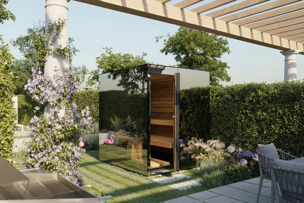 ThermaSol Vue 4-Person Outdoor Sauna Cabin