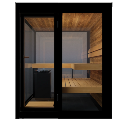 ThermaSol Vue 4-Person Outdoor Sauna Cabin