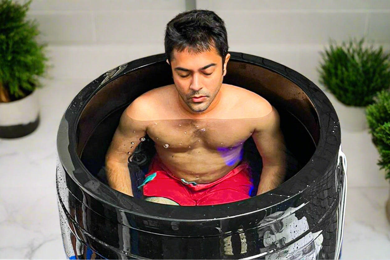 Dreampod Cold Plunge Barrel with Chiller
