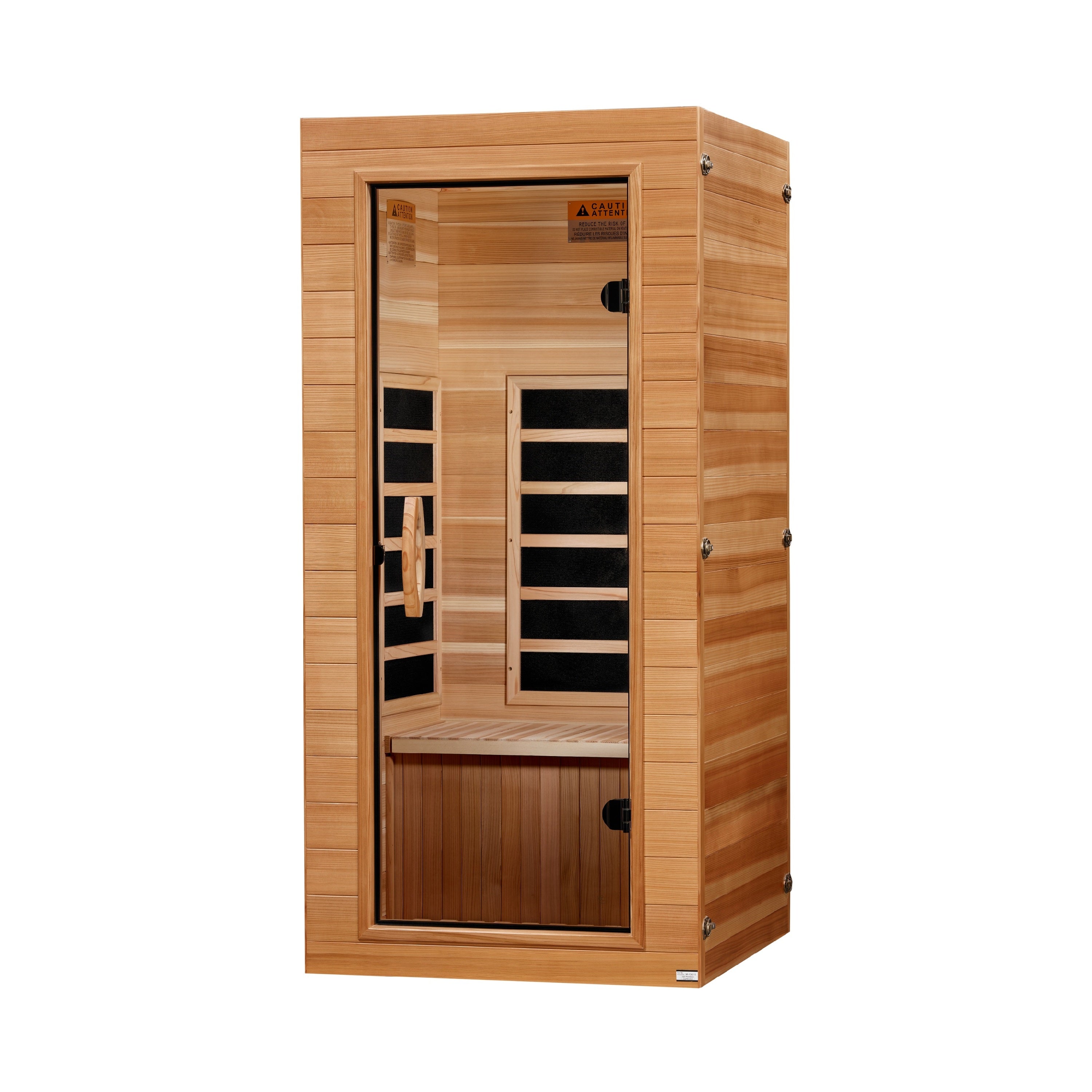 Dynamic 1 Person Ultra Low EMF FAR Infrared Sauna