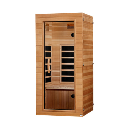 Dynamic 1 Person Ultra Low EMF FAR Infrared Sauna